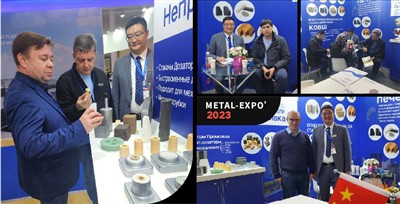 Status mais recente: Long Keter está na exposição METAL-EXPO em Moscou
