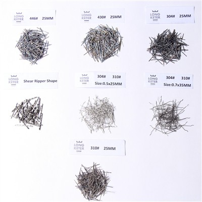 Fibra de aço refratária