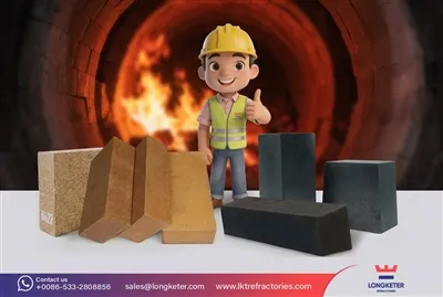 Tijolos de carbono de magnésia: soluções refratárias premium para aplicações industriais de alta-...