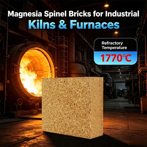 Os tijolos de espinélio de magnésia para estufas & fornalhas industriais melh...